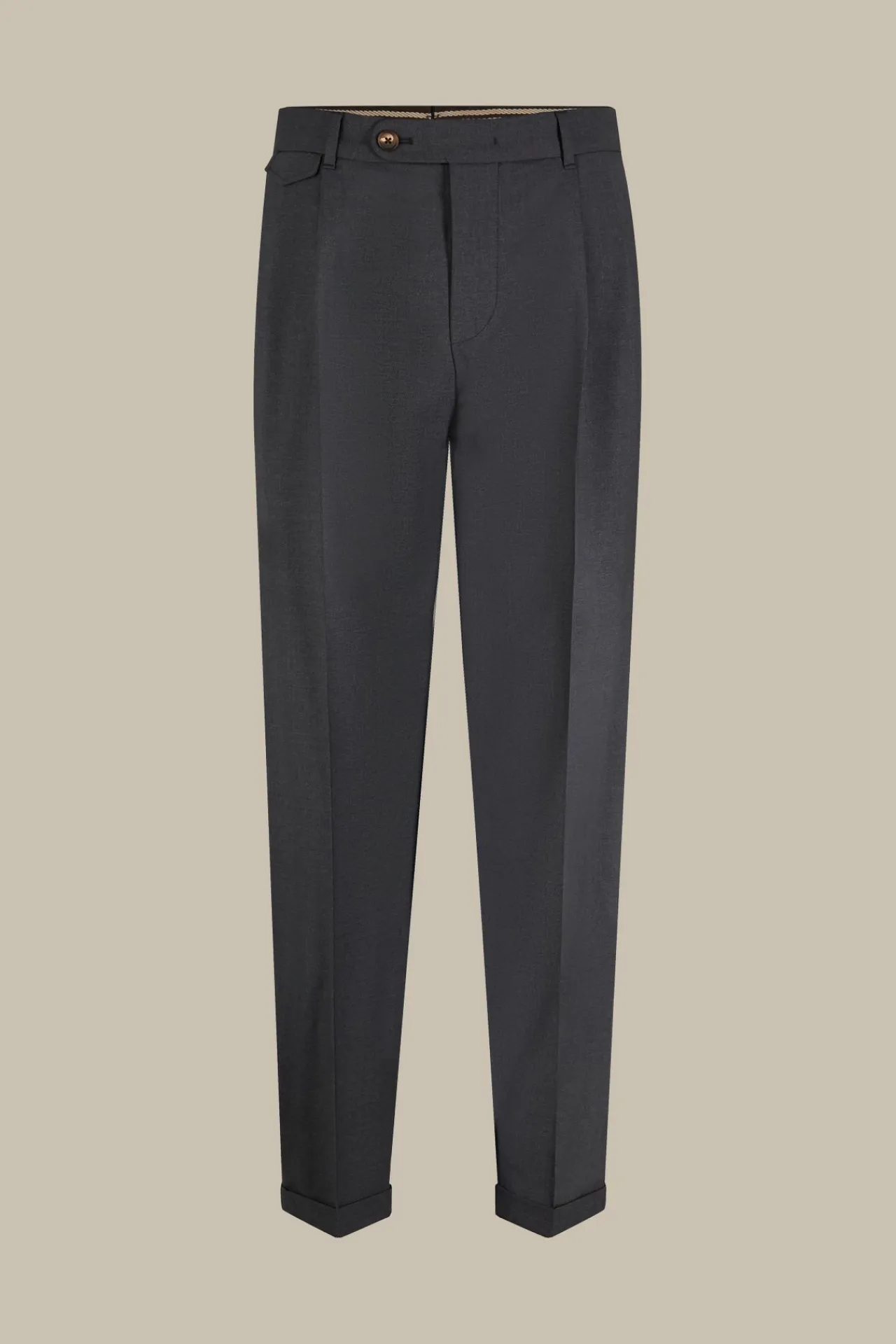 Baukasten-Hose Serpo Mit Bundfalte Und Umschlag In*Windsor Fashion