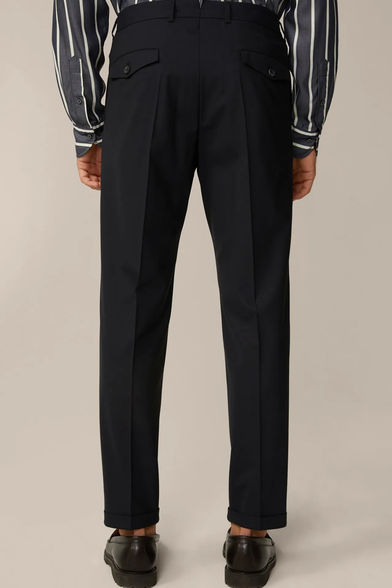 Baukasten-Hose Serpo Mit Bundfalte Und Umschlag In*Windsor Clearance
