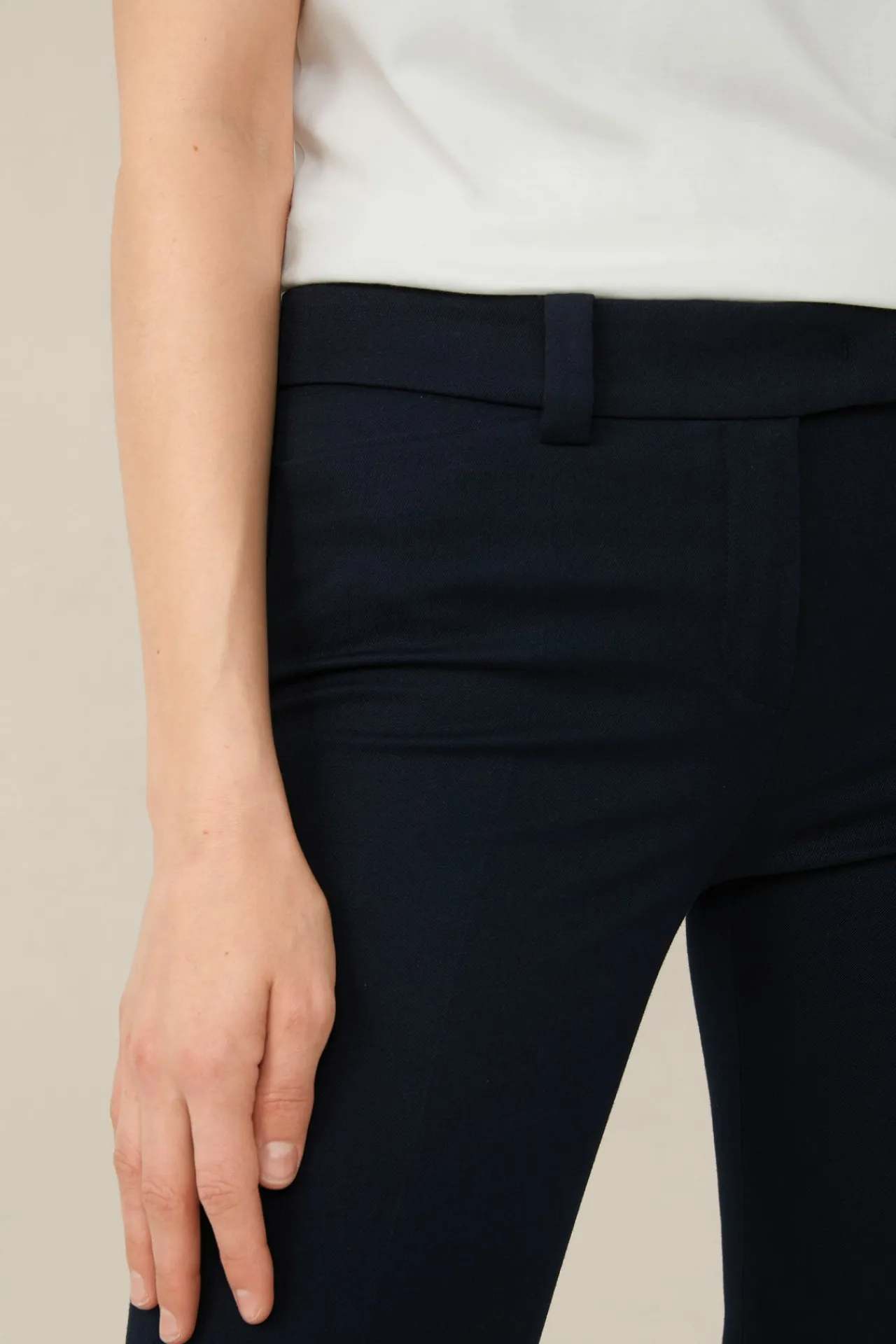Baumwoll-Bi-Stretch-Chino Mit Umschlag In*Windsor Clearance