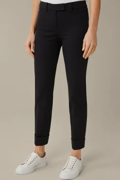 Baumwoll-Bi-Stretch-Chino Mit Umschlag In*Windsor Online