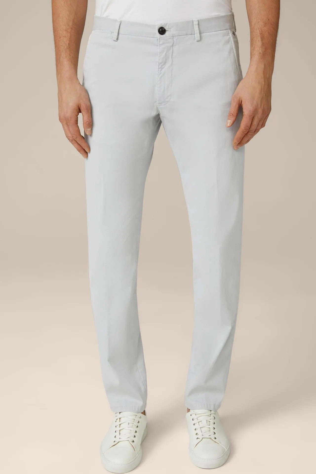 Baumwoll-Chino Cino In Stein*Windsor New