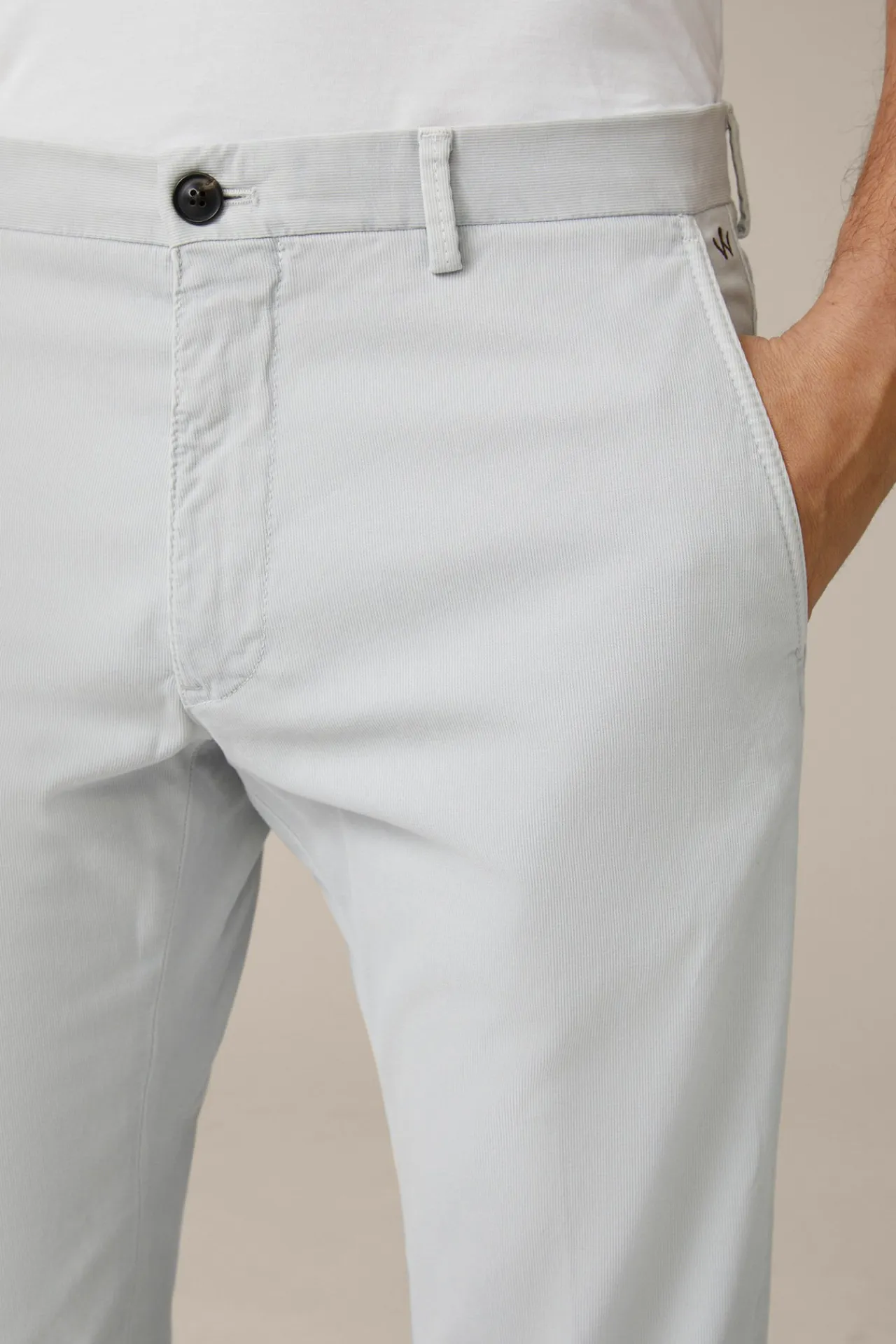 Baumwoll-Chino Cino In Stein*Windsor New