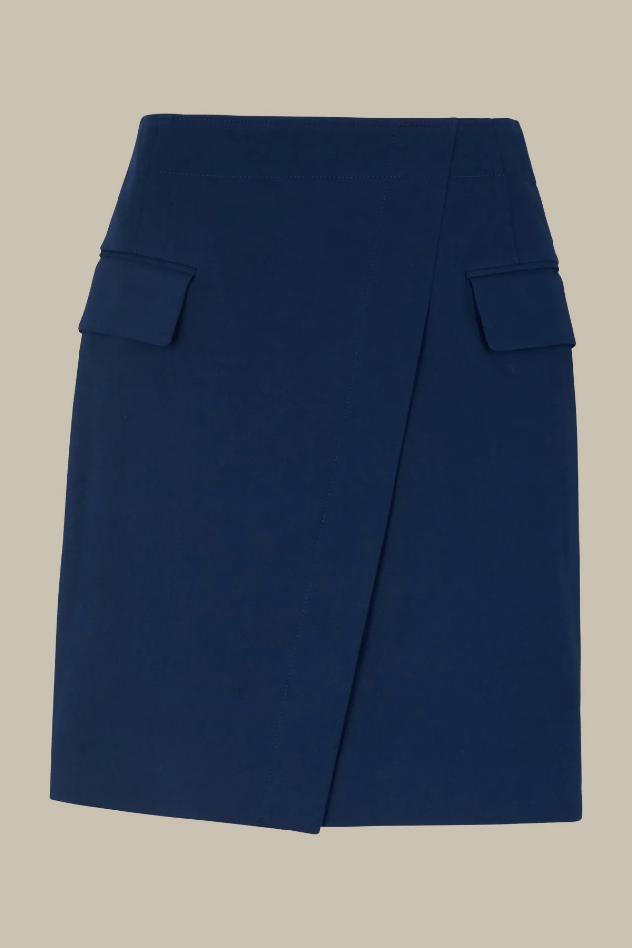 Baumwoll-Gabardine-Mini-Rock In*Windsor Discount