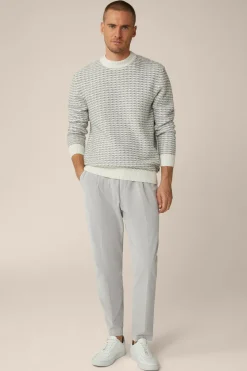 Baumwoll-Hose Flero Mit Bundfalte In*Windsor Sale