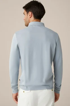 Baumwoll-Langarm-Poloshirt Frido In*Windsor Outlet