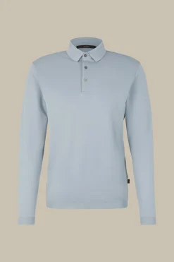 Baumwoll-Langarm-Poloshirt Frido In*Windsor Outlet