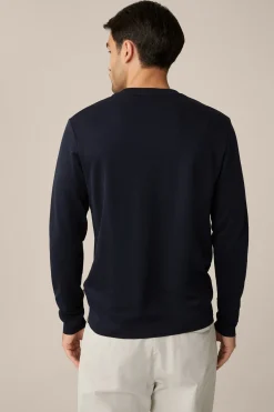 Baumwoll-Langarm-Shirt Frido In*Windsor Sale