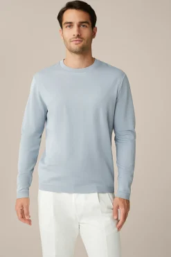 Baumwoll-Langarm-Shirt Frido In*Windsor Hot