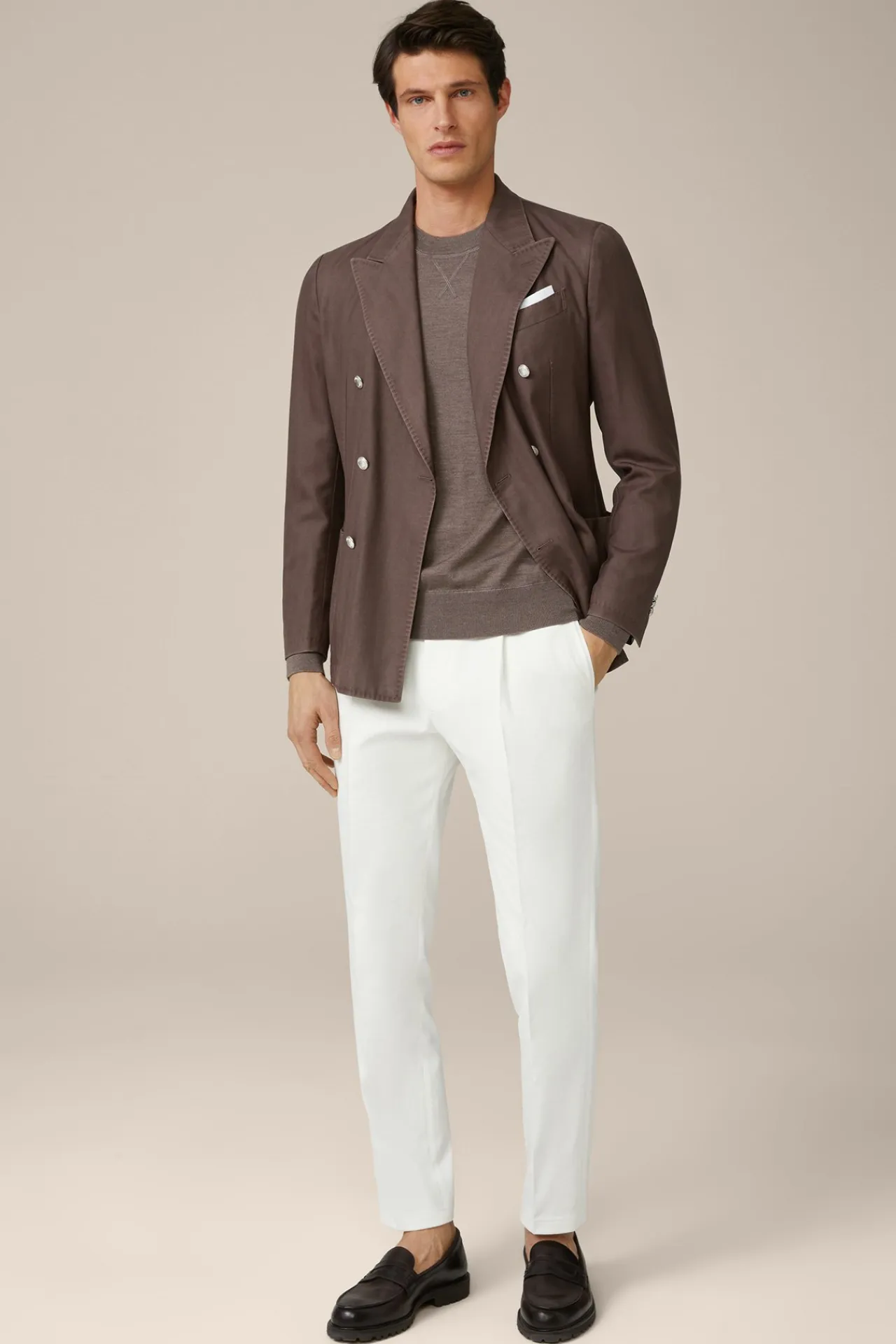 Baumwollmix-Hose Silvi In*Windsor New
