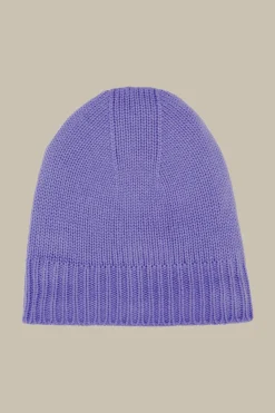 Cashmere-Mutze In Lila*Windsor Online