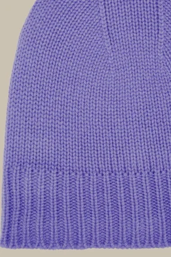Cashmere-Mutze In Lila*Windsor Online