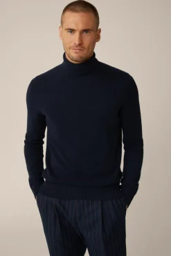 Cashmere-Rollkragen-Pullover Cashmono In*Windsor New