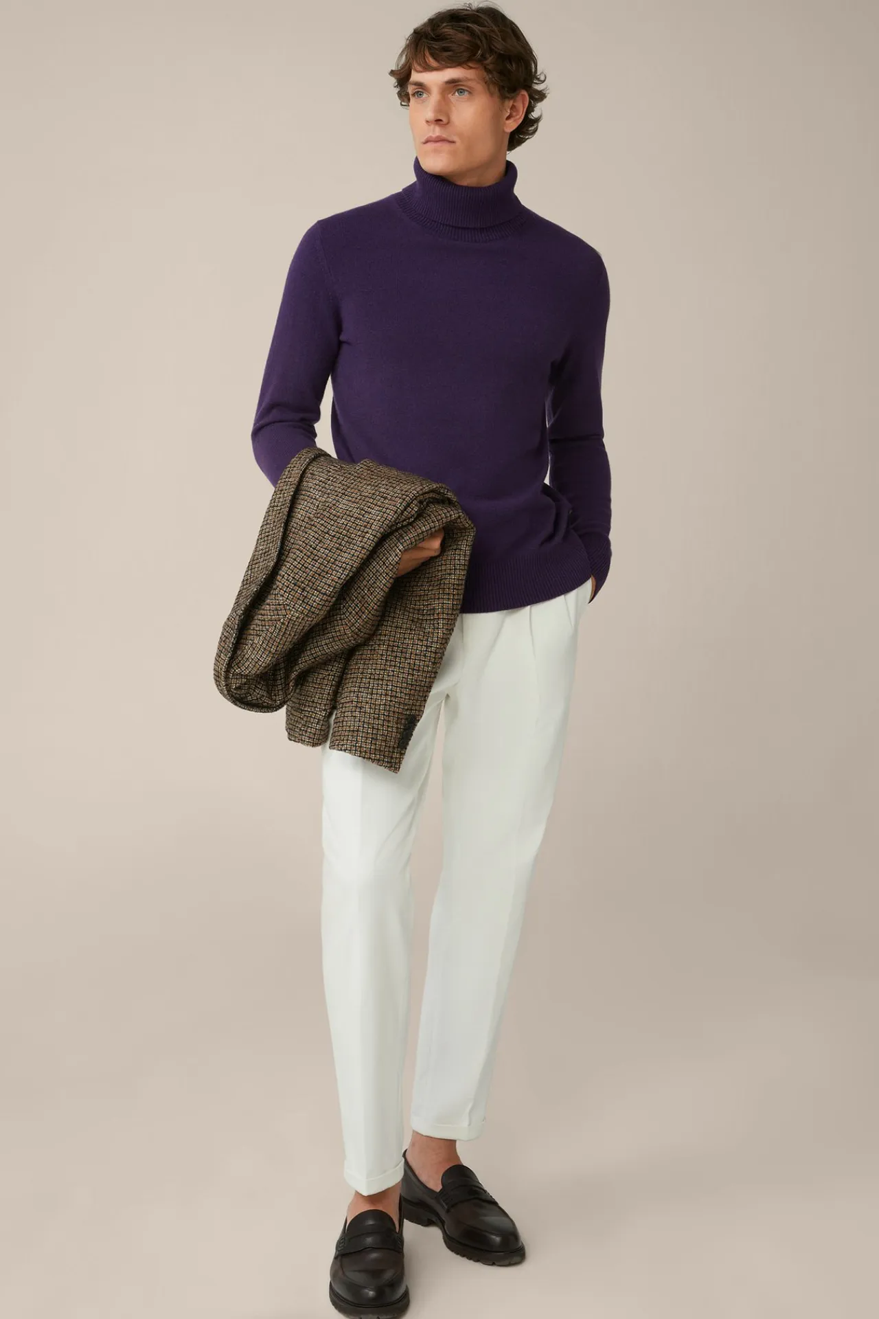 Cashmere-Rollkragen-Pullover Cashmono In*Windsor Clearance