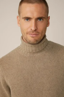 Cashmere-Rollkragen-Pullover Ecosio In*Windsor New