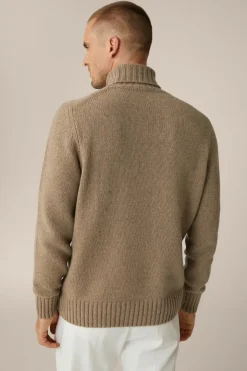 Cashmere-Rollkragen-Pullover Ecosio In*Windsor New