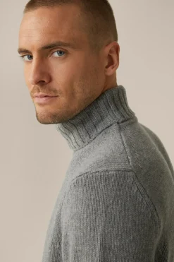 Cashmere-Rollkragen-Pullover Ecosio In*Windsor Discount