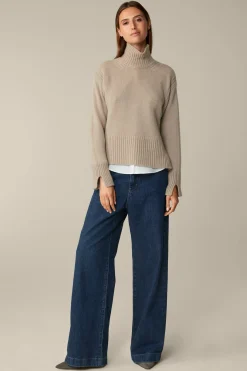 Cashmere-Rollkragen-Pullover In*Windsor Clearance