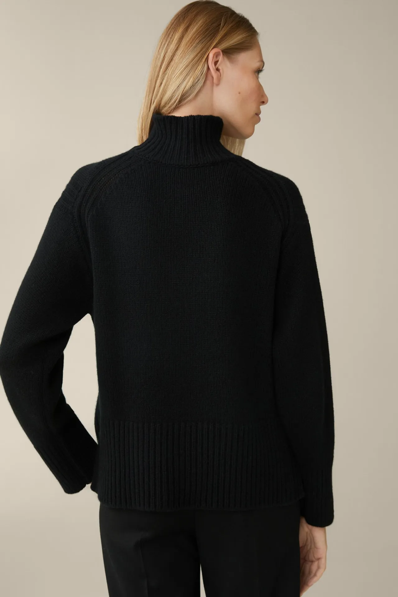 Cashmere-Rollkragen-Pullover In*Windsor Hot