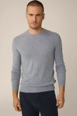 Cashmere-Rundhals-Pullover Cashmono In*Windsor Hot