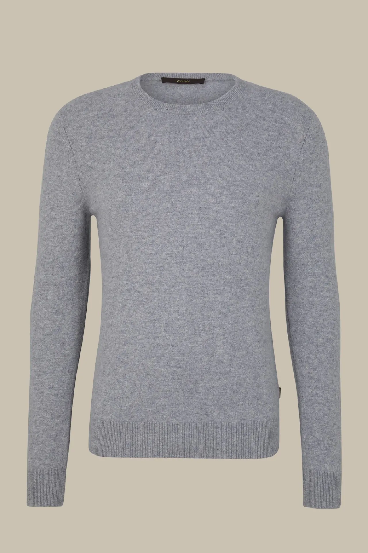 Cashmere-Rundhals-Pullover Cashmono In*Windsor Hot