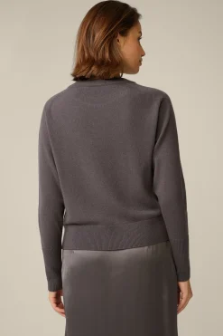 Cashmere-Rundhals-Pullover In*Windsor Sale