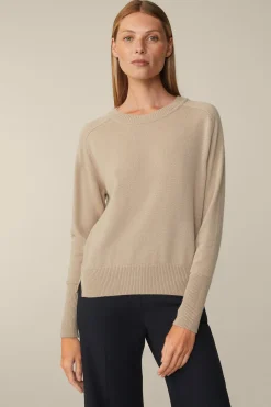 Cashmere-Rundhals-Pullover In*Windsor New