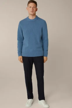 Cashmere-Strick-Rundhals-Pullover Ecosio In*Windsor Outlet
