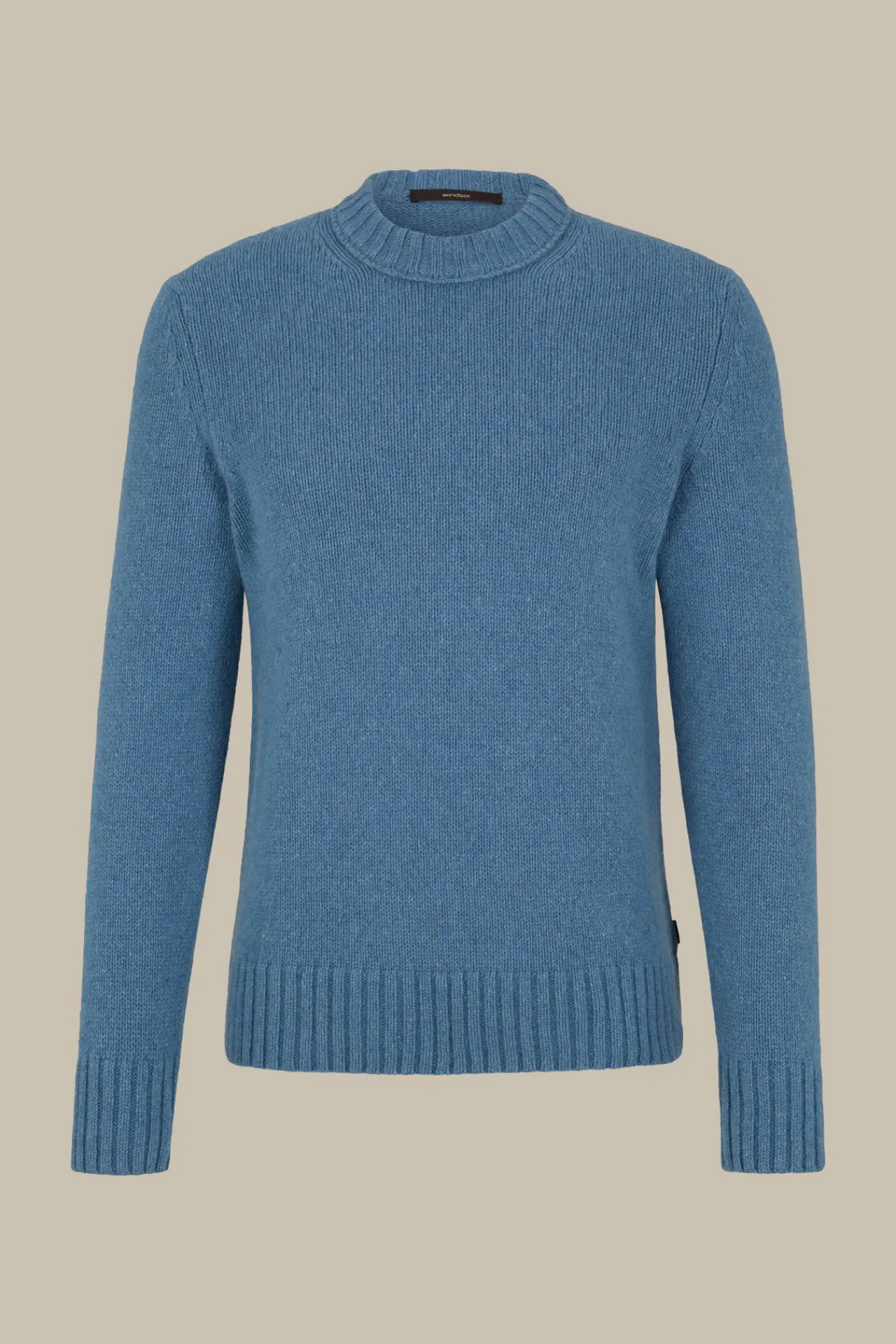 Cashmere-Strick-Rundhals-Pullover Ecosio In*Windsor Outlet