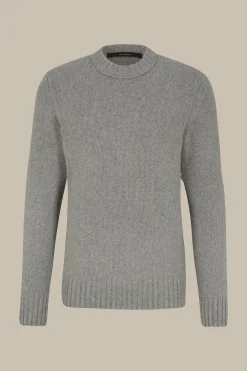 Cashmere-Strick-Rundhals-Pullover Ecosio In*Windsor Sale