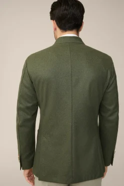 Cashmere-Trachten-Janker Sendling In Oliv Meliert*Windsor Fashion