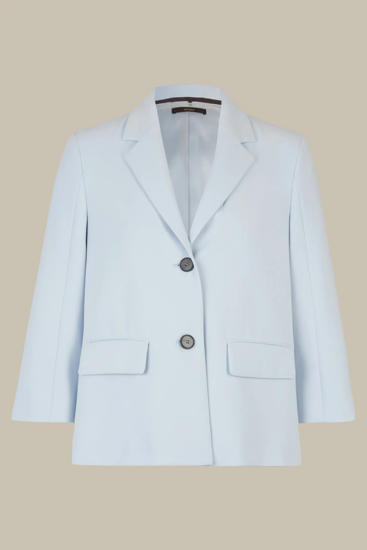 Crepe-Blazer-Jacke In*Windsor Sale