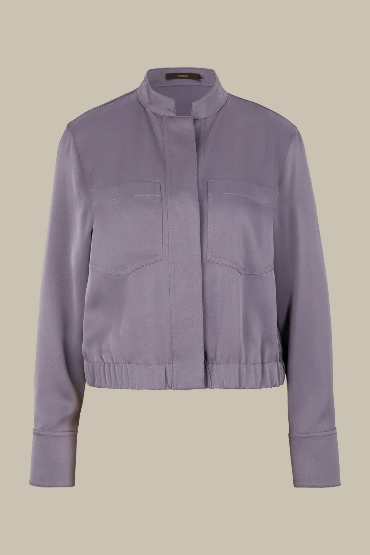 Crepe-Blouson In*Windsor Discount
