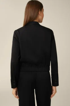 Crepe-Blouson In*Windsor New