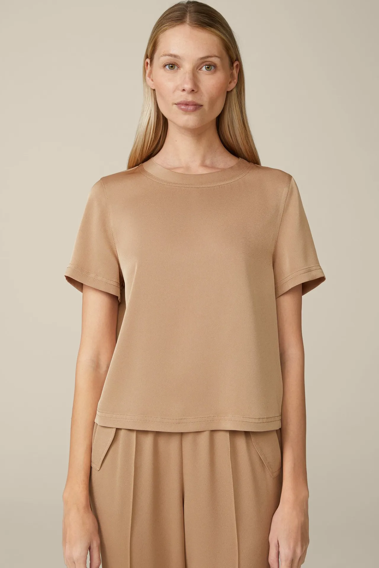 Crepe-Blusen-Shirt In*Windsor New