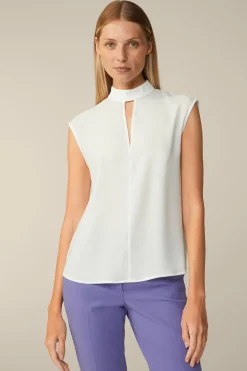 Crepe-Blusen-Top In*Windsor Sale