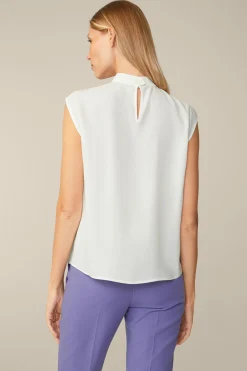 Crepe-Blusen-Top In*Windsor Sale