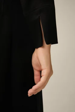 Crepe-Hemdblusen-Kleid In*Windsor New