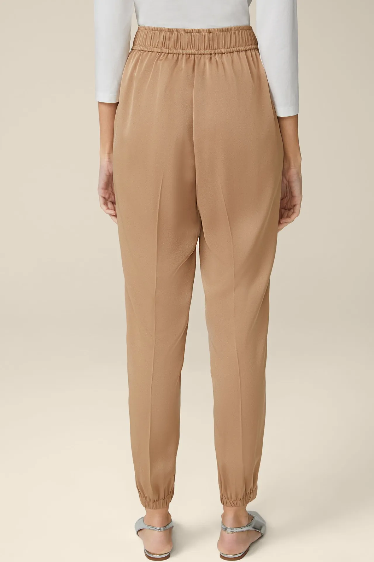 Crepe-Hose Im Jogger-Stil In*Windsor Sale