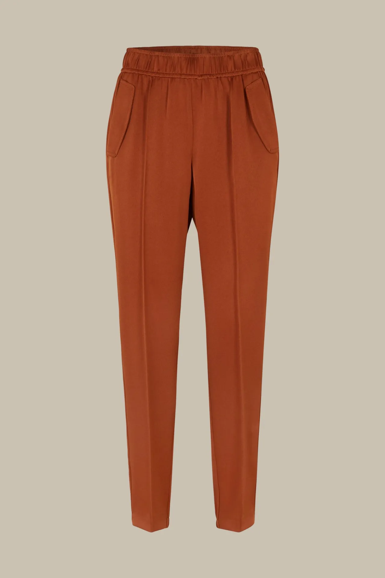 Crepe-Hose Im Jogger-Stil In*Windsor Sale