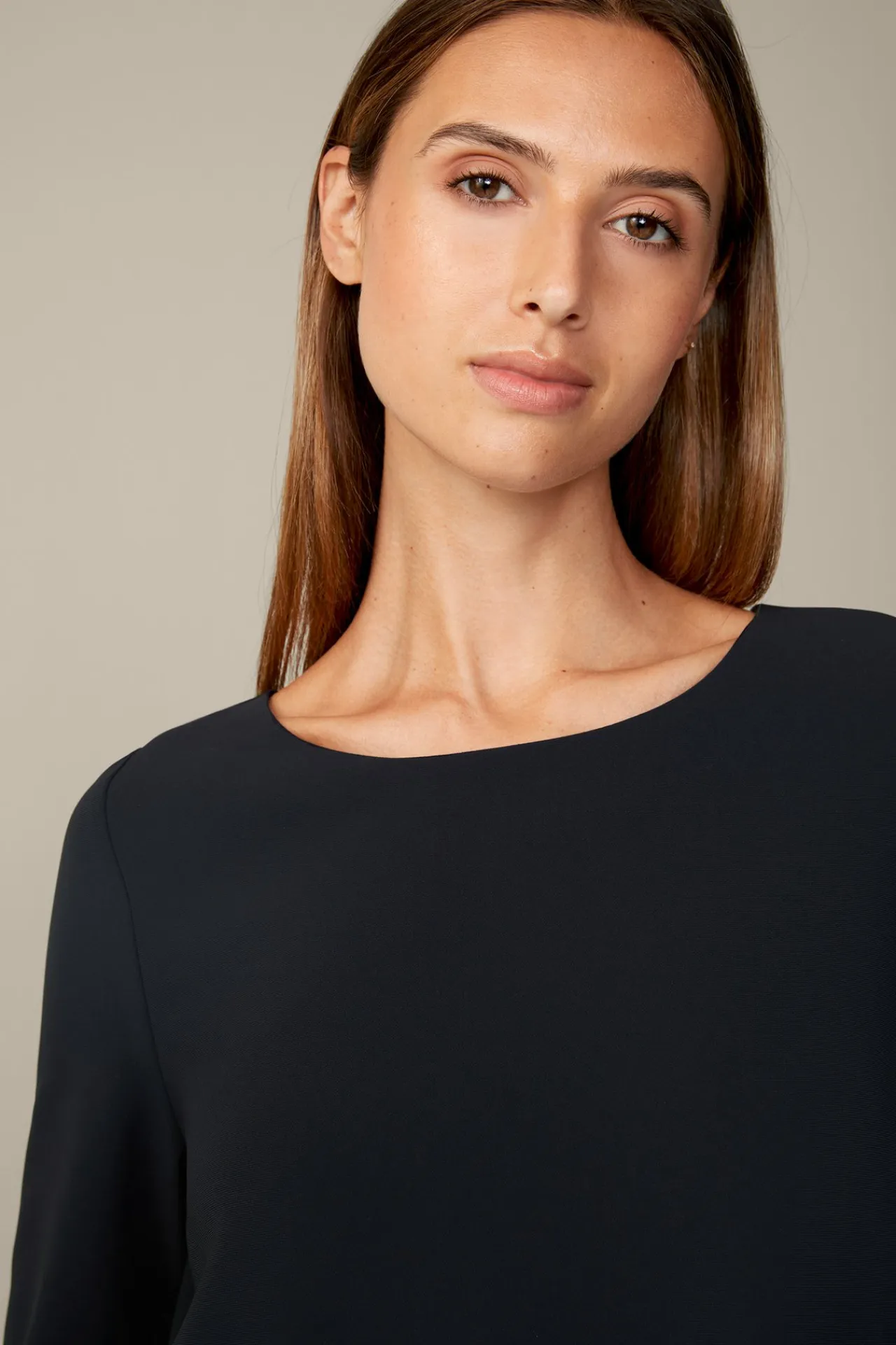Crepe-Kleid In A-Linie In*Windsor Sale