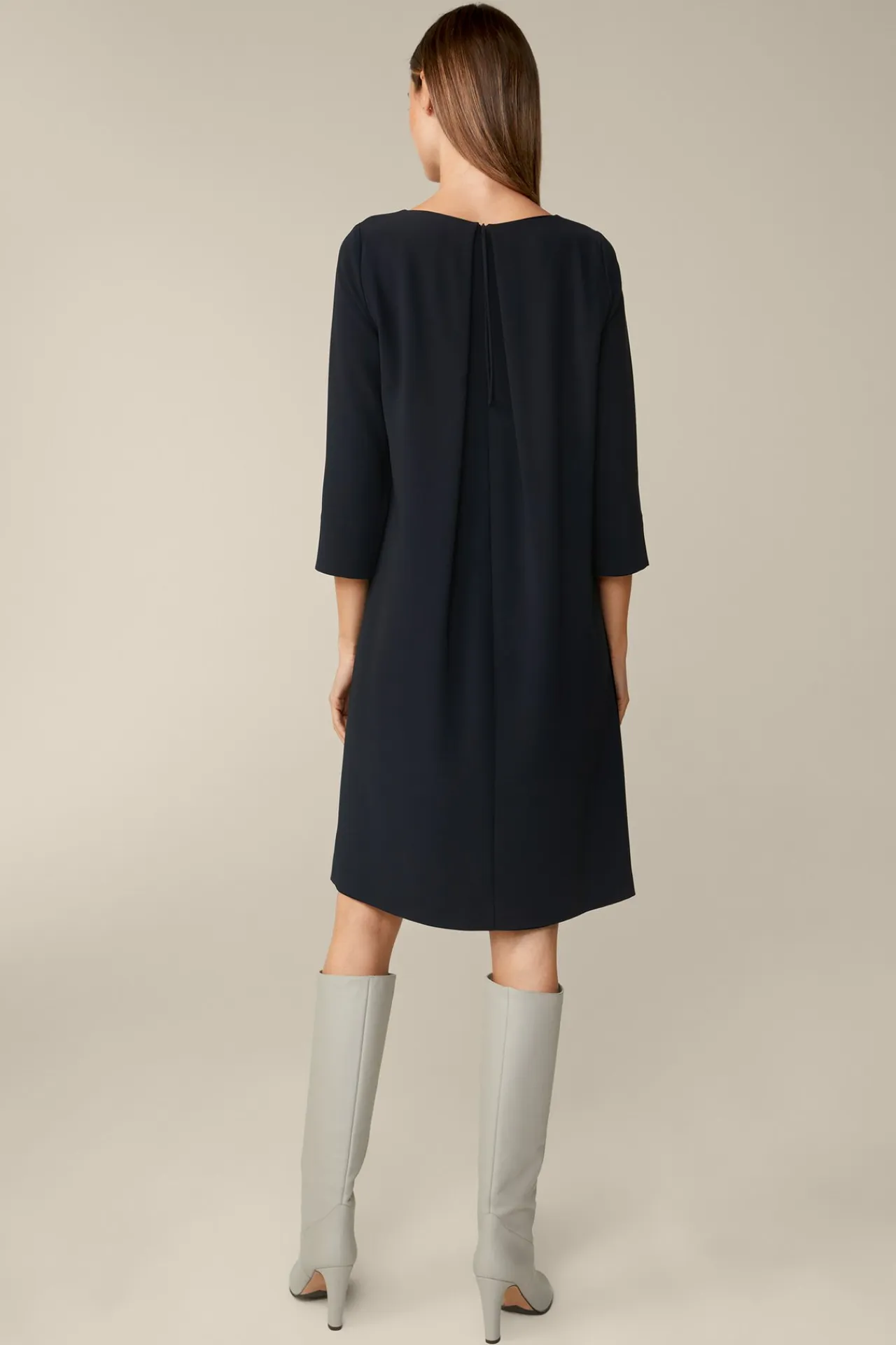 Crepe-Kleid In A-Linie In*Windsor Sale