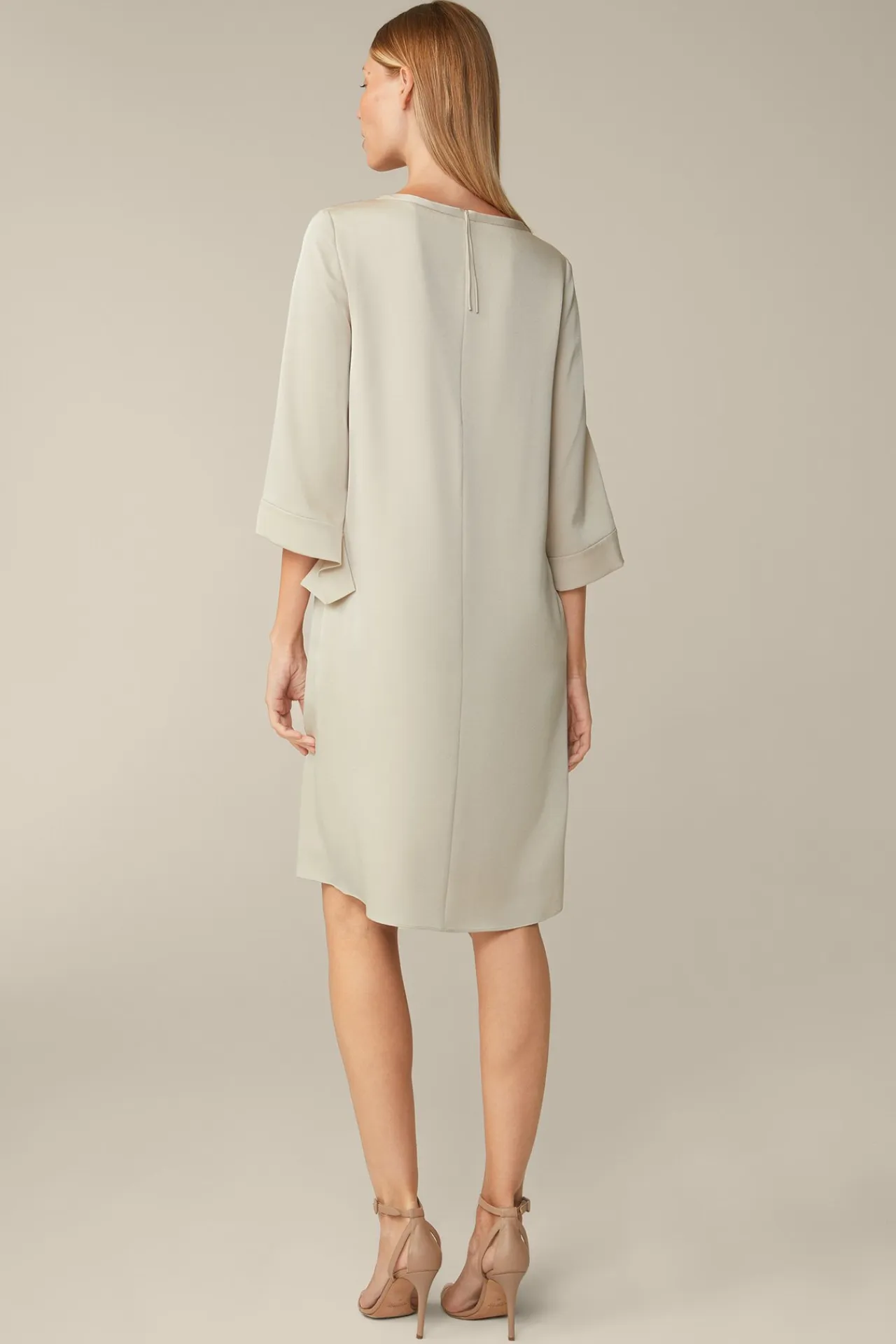 Crepe-Kleid In H-Linie In*Windsor Best