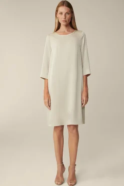 Crepe-Kleid In H-Linie In*Windsor Best
