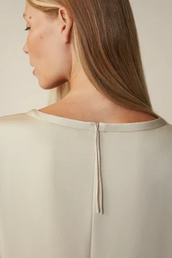 Crepe-Kleid In H-Linie In*Windsor Best