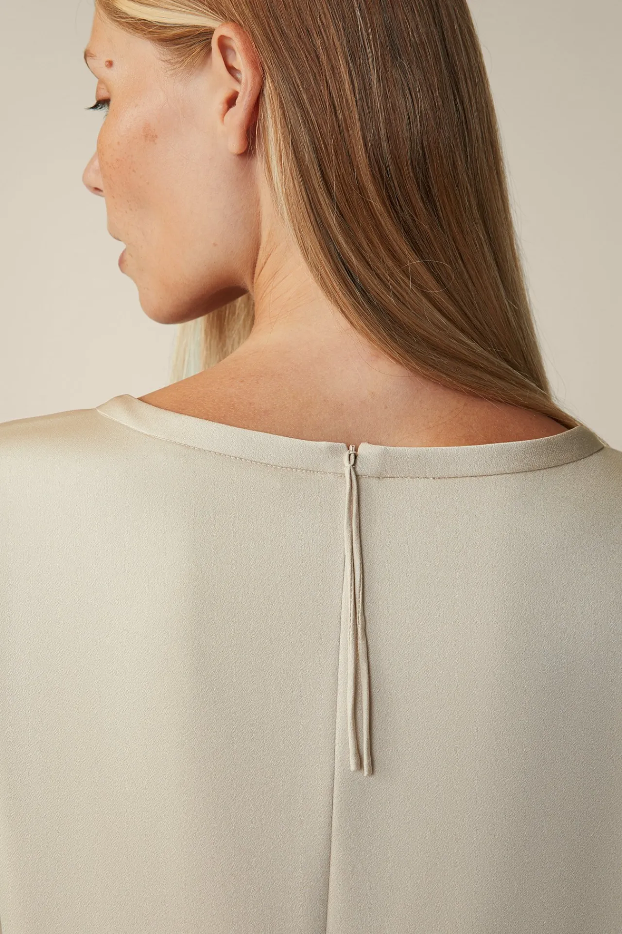 Crepe-Kleid In H-Linie In*Windsor Best