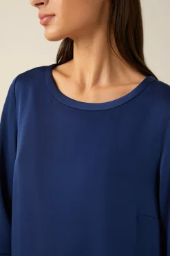 Crepe-Kleid In H-Linie In*Windsor Online