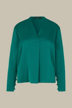 Crepe-Langarm-Bluse In*Windsor Sale