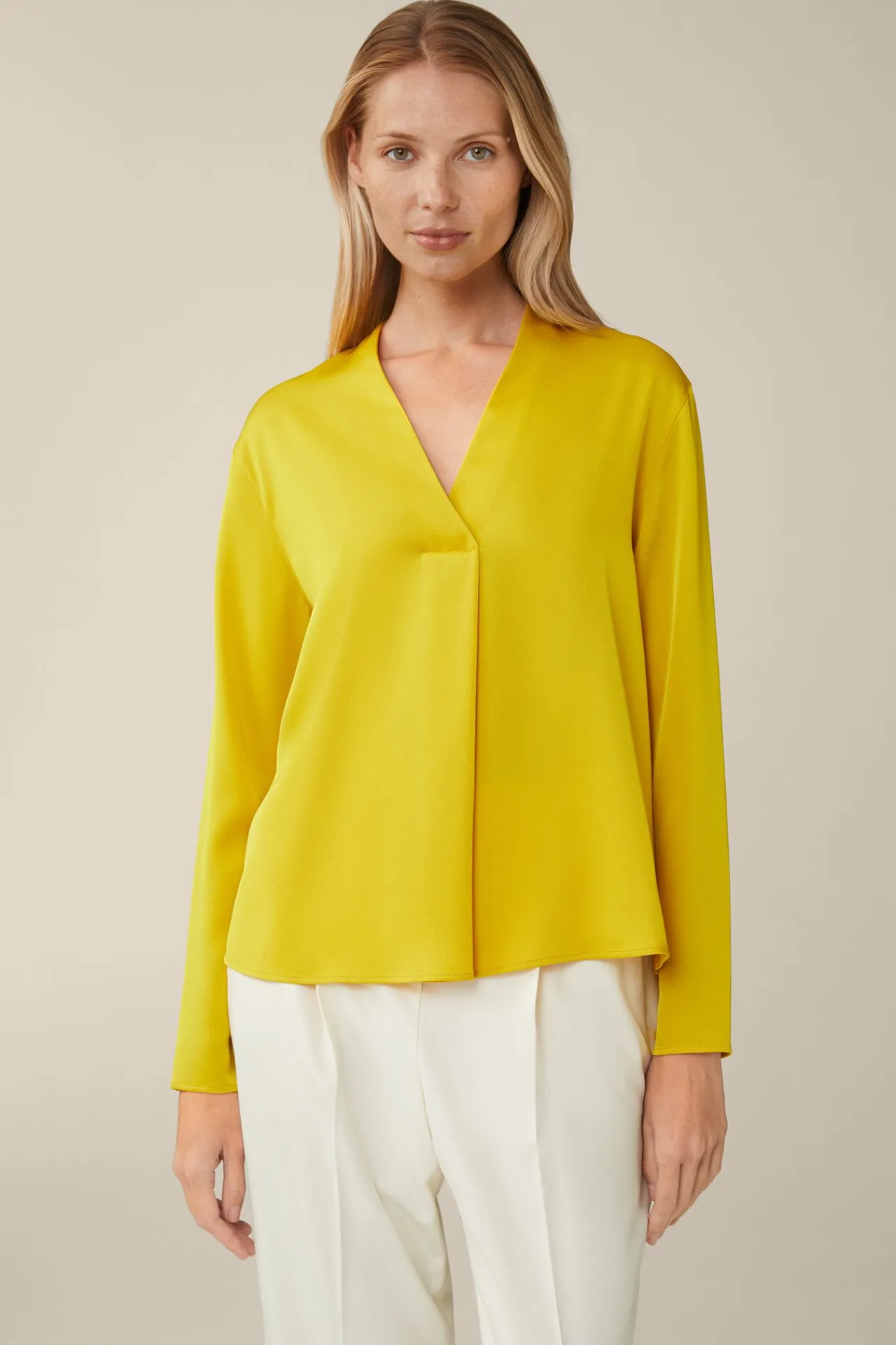Crepe-Langarm-Bluse In*Windsor Best