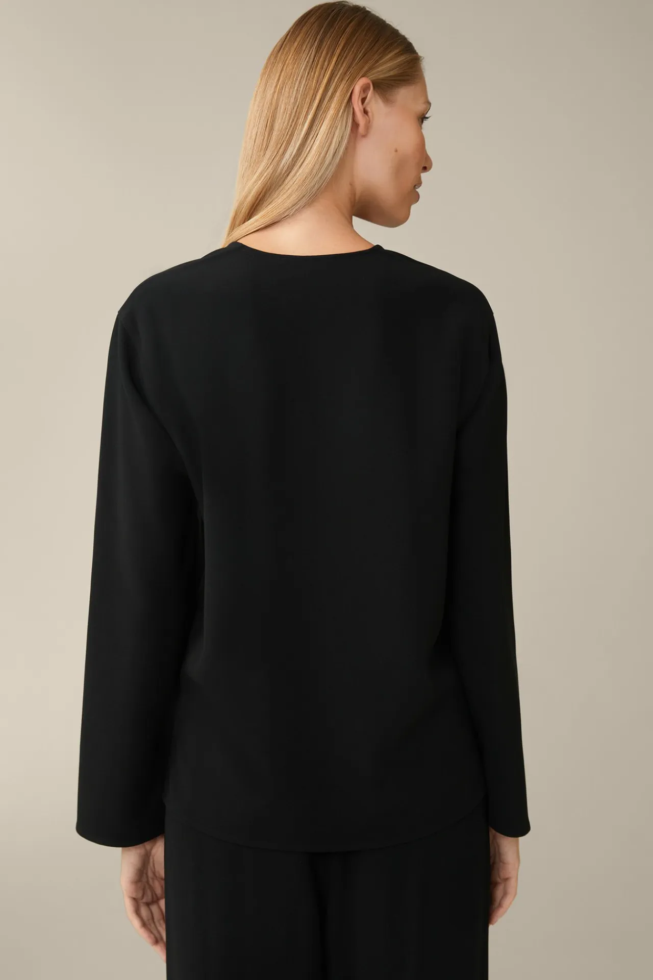 Crepe-Langarm-Bluse In*Windsor Best