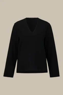 Crepe-Langarm-Bluse In*Windsor Best